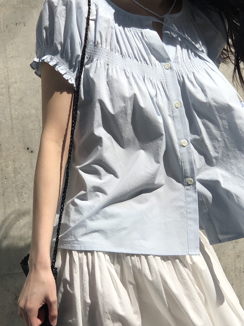 ERUME韓國直郵女士新品休閑推薦人氣時尚職業熱賣襯衫蕾絲衫ERUME襯衫/蕾絲衫