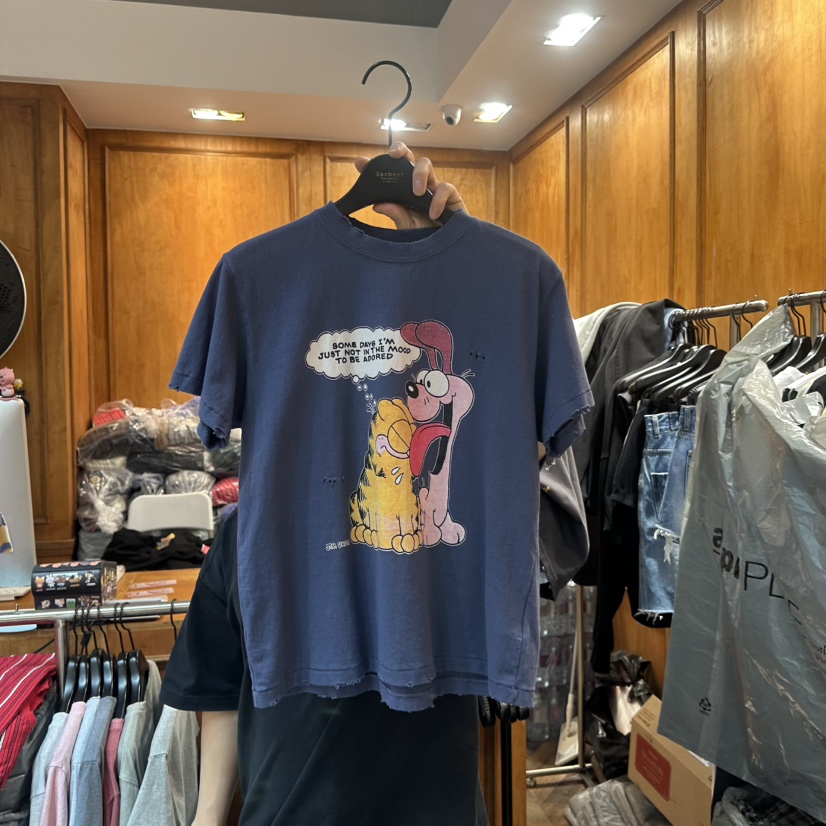 GARMENT-P韓國代購女裝新款職業25春夏時尚人氣真品休閑T恤GARMENTT恤圖色2