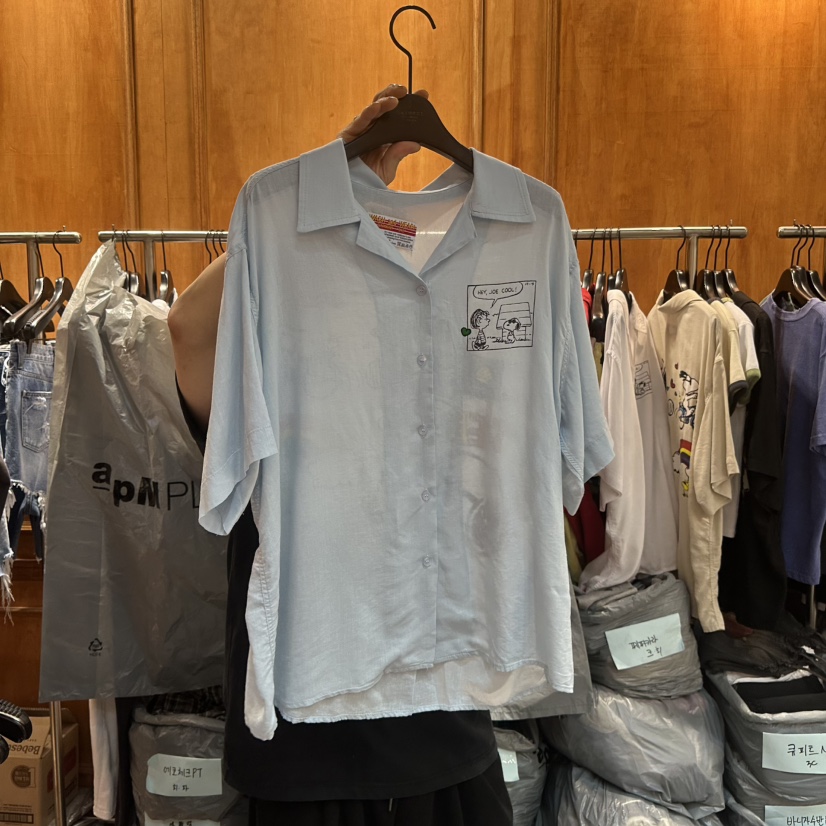 GARMENT-P東大門實拍女裝新款推薦時尚休閑25春夏襯衫蕾絲衫GARMENT襯衫/蕾絲衫圖色2