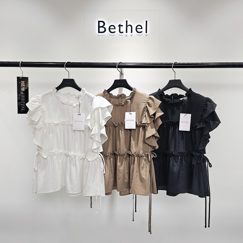 BETHEL東大門直郵女士新品推薦熱賣時尚真品休閑襯衫蕾絲衫BETHEL襯衫/蕾絲衫
