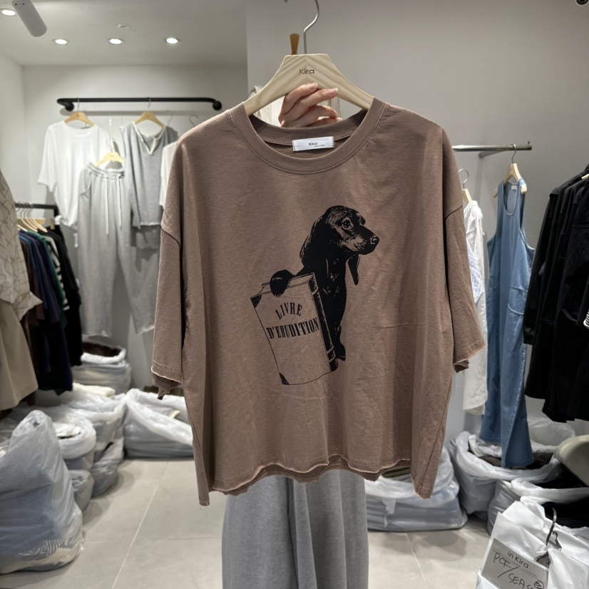 IN KIRA東大門實拍女裝新品真品時尚職業休閑熱賣推薦人氣T恤IN KIRAT恤圖色2