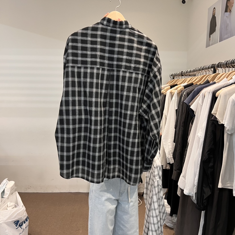 OBJECT東大門實拍女裝新品人氣職業25春夏真品時尚襯衫蕾絲衫OBJECT襯衫/蕾絲衫