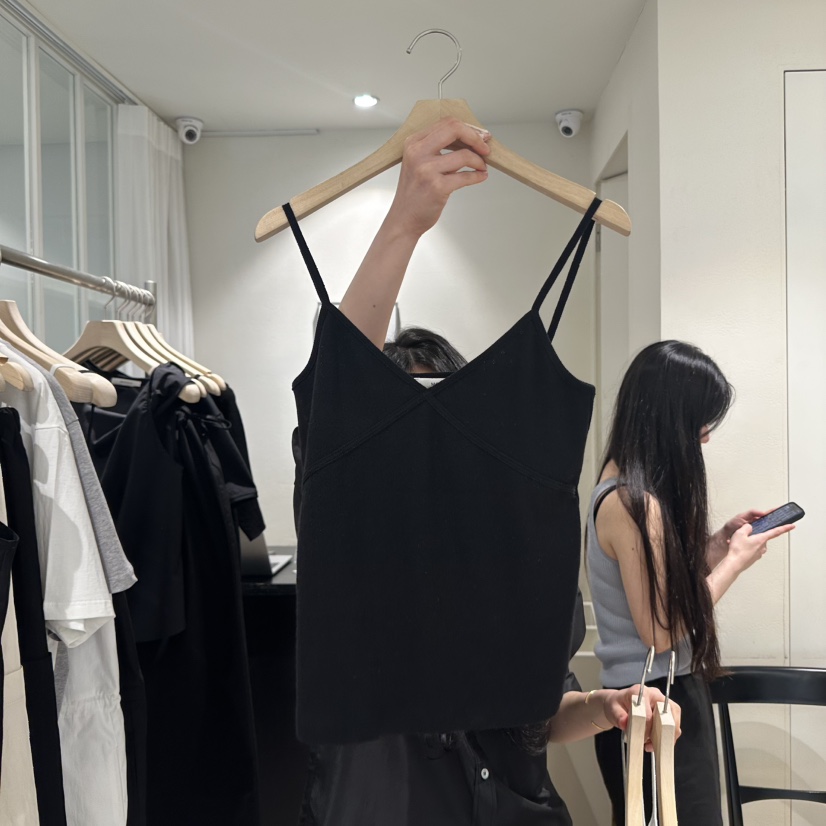 MONIQUE韓國直郵女裝新品職業真品休閑時尚人氣25春夏吊帶背心MONIQUE吊帶/背心