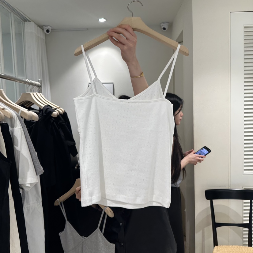 MONIQUE韓國直郵女裝新品職業真品休閑時尚人氣25春夏吊帶背心MONIQUE吊帶/背心