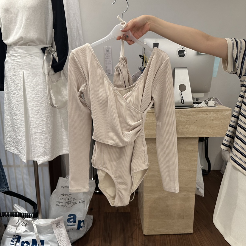 UNDERSTANDING韓國直郵女士新品時尚職業推薦熱賣25春夏長袖T恤UNDERSTANDING長袖T恤圖色2