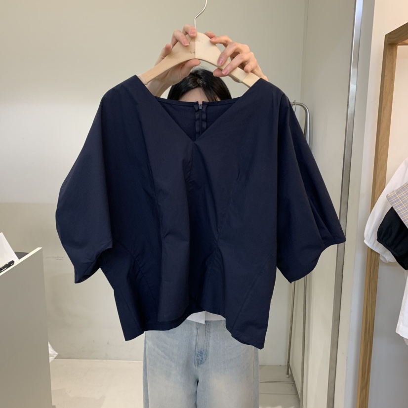 OUTRENE韓國代購女士新款真品人氣時尚職業休閑25春夏襯衫蕾絲衫OUTRENE襯衫/蕾絲衫圖色2