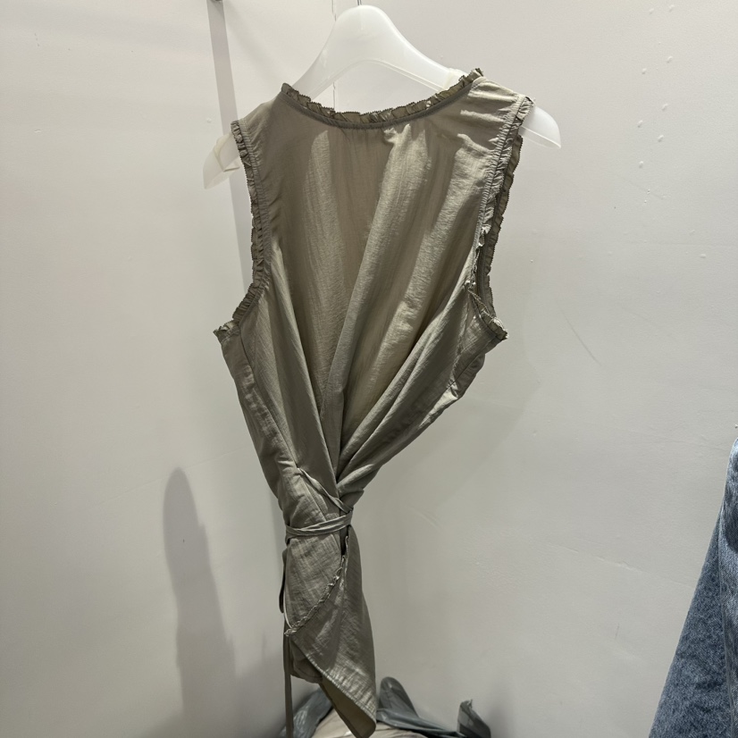 GALLERY-P東大門直郵女士新品熱賣休閑職業吊帶背心含腰繩GALLERY吊帶/背心