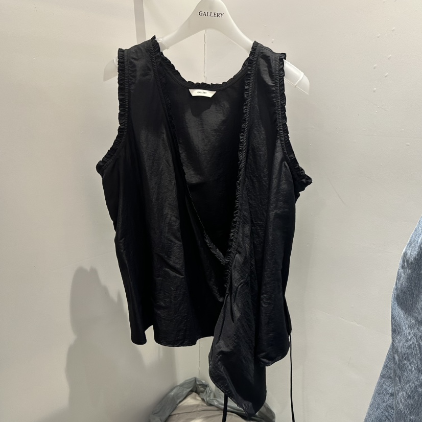 GALLERY-P東大門直郵女士新品熱賣休閑職業吊帶背心含腰繩GALLERY吊帶/背心圖色3