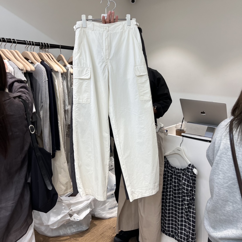 JINSIM韓國直郵女裝新款時尚真品熱賣人氣職業推薦25春夏休閑褲JINSIM休閑褲圖色2