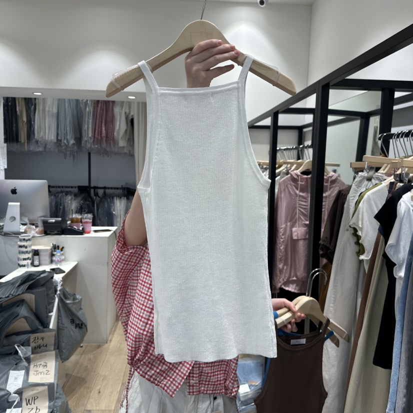 BRUNI/RICOTTA東大門代購女裝新品時尚職業休閑真品吊帶背心BRUNI/RICOTTA吊帶/背心