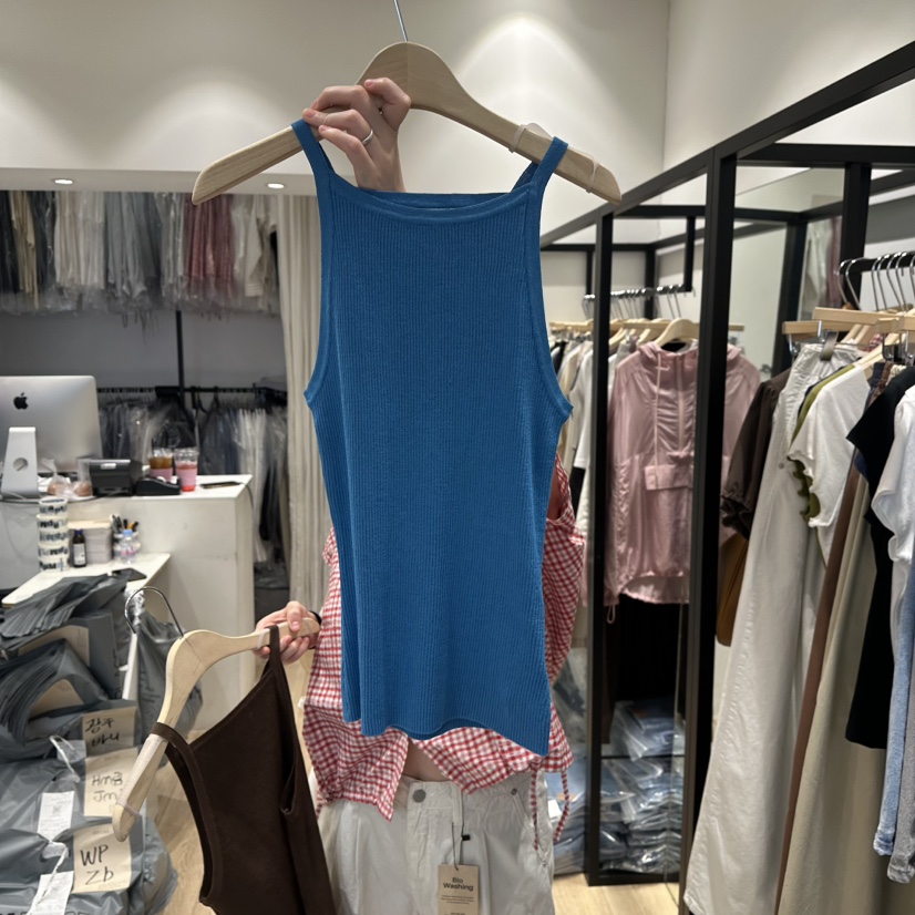 BRUNI/RICOTTA東大門代購女裝新品時尚職業休閑真品吊帶背心BRUNI/RICOTTA吊帶/背心圖色2