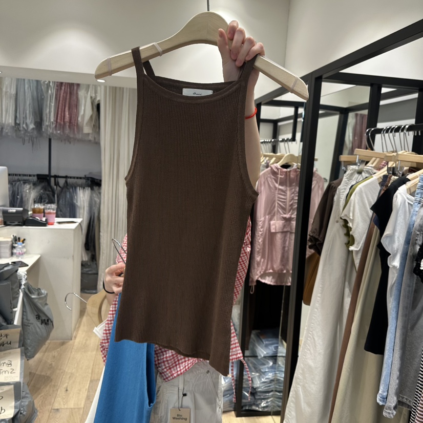 BRUNI/RICOTTA東大門代購女裝新品時尚職業休閑真品吊帶背心BRUNI/RICOTTA吊帶/背心圖色3
