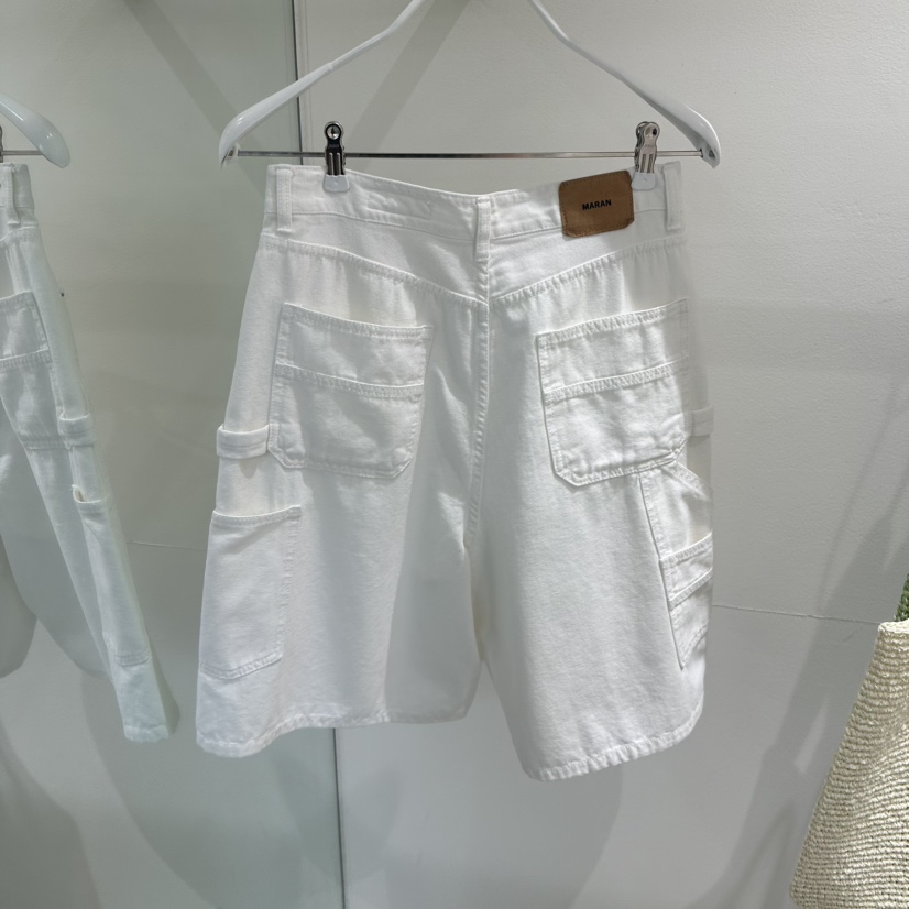 MARAN-P韓國代購女士新品推薦熱賣25春夏職業休閑短褲工裝MARAN短褲