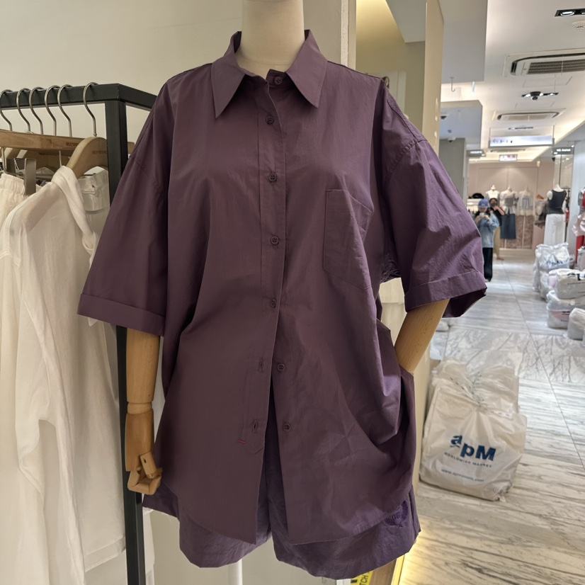 SELF SERVICE東大門實拍女裝新款推薦休閑25春夏襯衫蕾絲衫SELF SERVICE襯衫/蕾絲衫圖色3