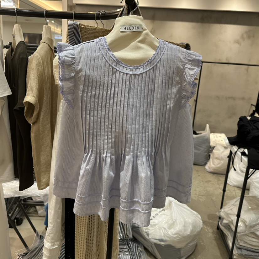 HELDER-P韓國直郵女士新品真品25春夏休閑熱賣推薦襯衫蕾絲衫HELDER襯衫/蕾絲衫圖色2