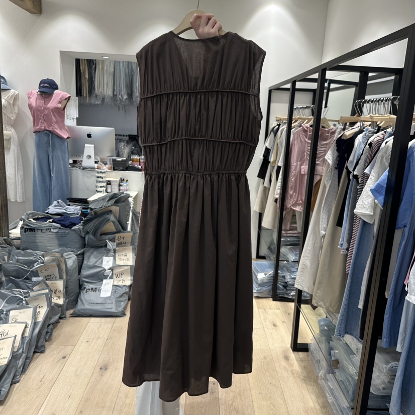 BRUNI/RICOTTA東大門直郵女裝新款真品25春夏熱賣人氣連衣裙BRUNI/RICOTTA連衣裙