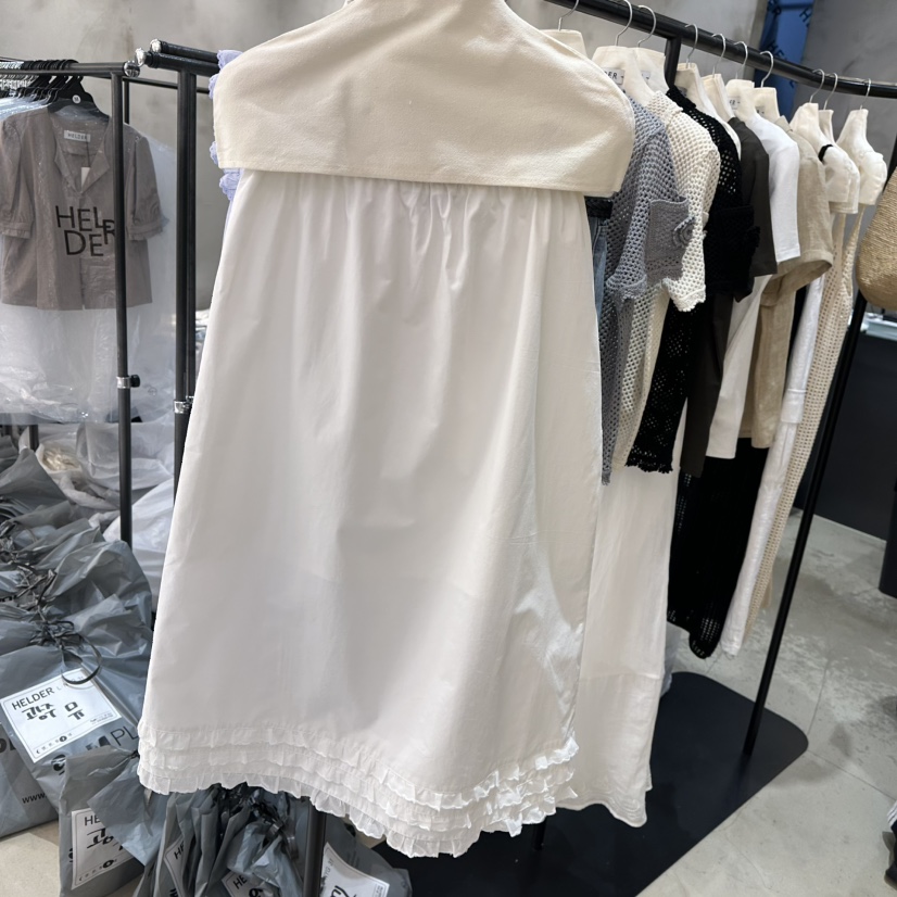 HELDER-P韓國直郵女裝新款時尚休閑真品推薦人氣職業長裙棉質HELDER長裙