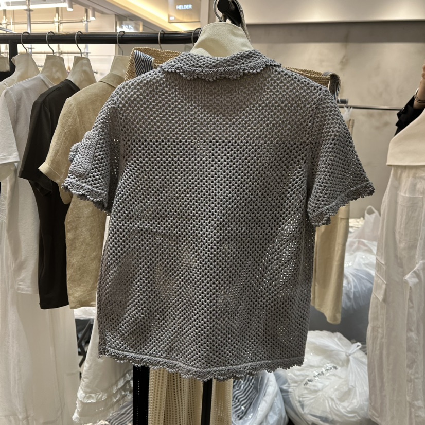 HELDER-P東大門直郵女裝新品真品休閑熱賣職業針織衫口袋手工HELDER針織衫