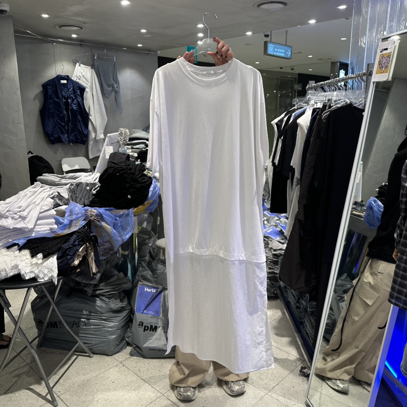 HERTZ-P韓國代購女士新品25春夏人氣真品熱賣職業連衣裙長款HERTZ-P連衣裙