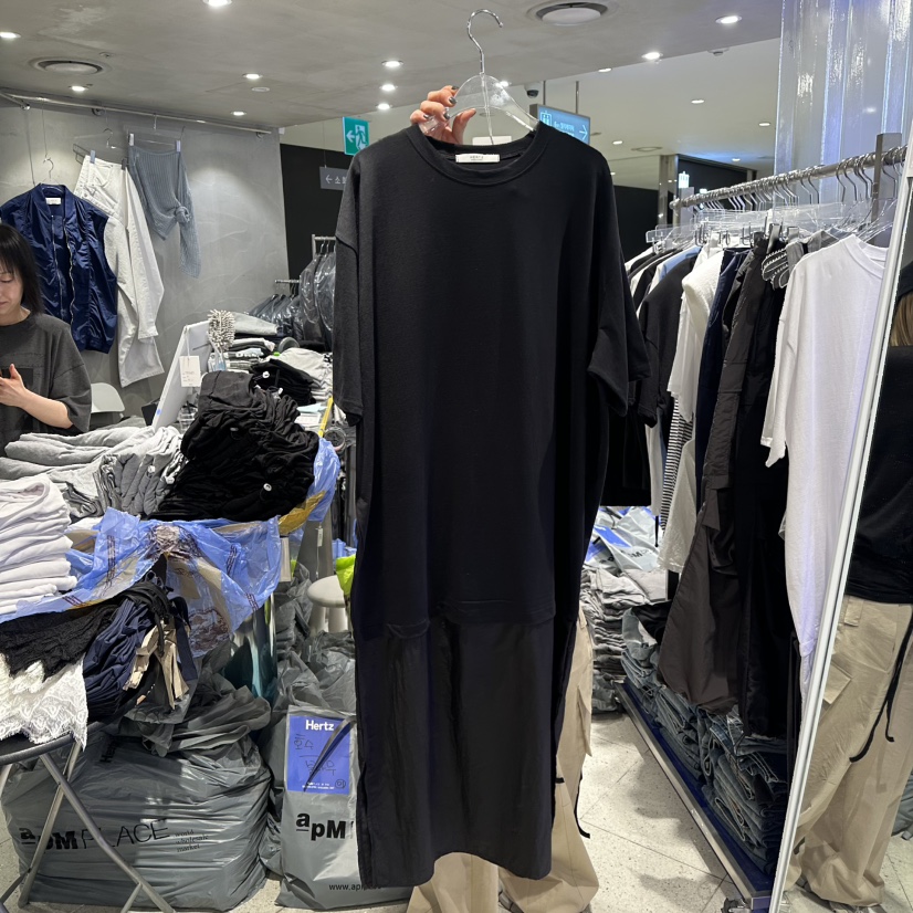 HERTZ-P韓國代購女士新品25春夏人氣真品熱賣職業連衣裙長款HERTZ-P連衣裙圖色2