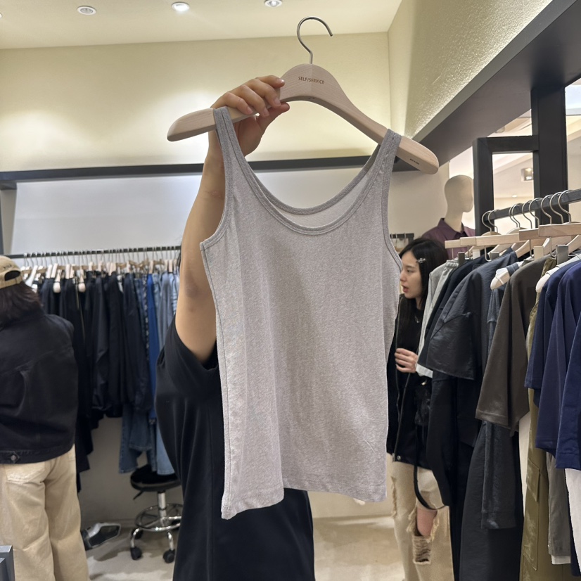 SELF SERVICE東大門直郵女裝新品人氣25春夏熱賣時尚吊帶背心SELF SERVICE吊帶/背心圖色4