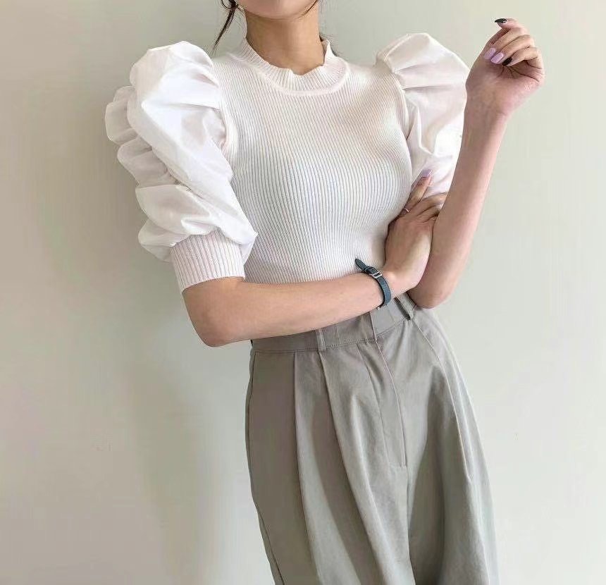 IGOTC-아가씨-T韓國代購女士新款推薦25春夏時尚休閑針織衫IGOTC-아가씨-T針織衫