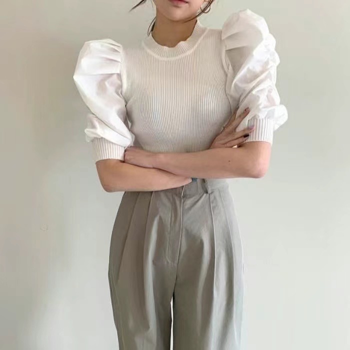 IGOTC-아가씨-T韓國代購女士新款推薦25春夏時尚休閑針織衫IGOTC-아가씨-T針織衫