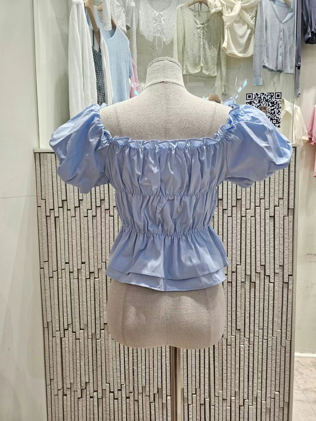 IGOTC-아가씨-T東大門直郵女裝新品推薦真品熱賣襯衫蕾絲衫IGOTC-아가씨-T襯衫/蕾絲衫