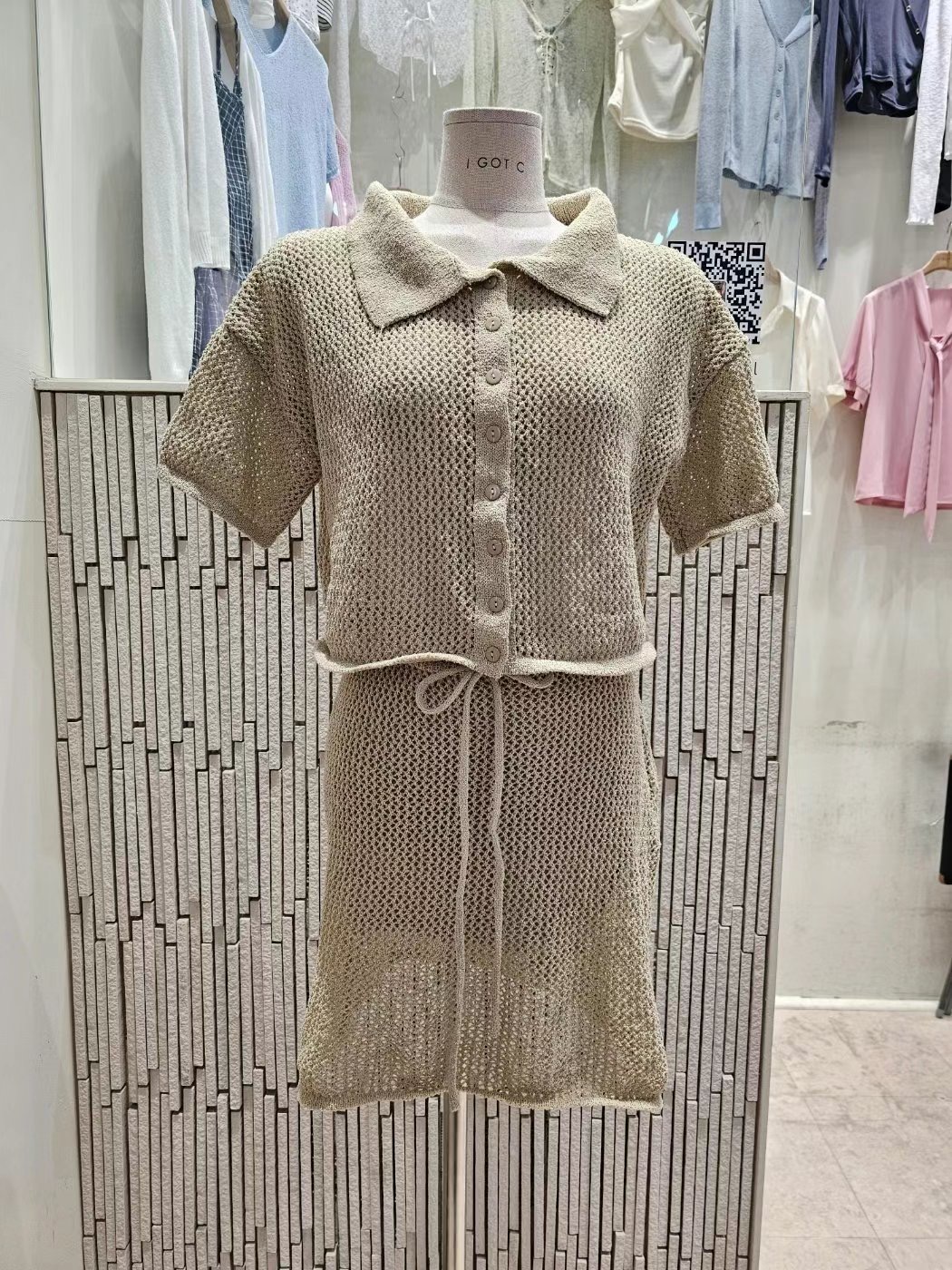 IGOTC-아가씨-T東大門實拍女士新品推薦真品25春夏套裝套裝IGOTC-아가씨-T套裝圖色2
