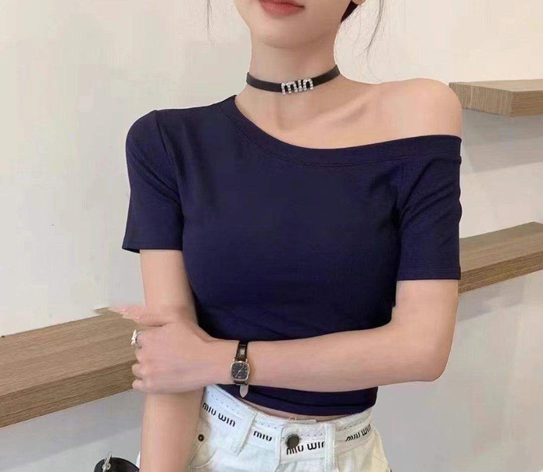IGOTC-아가씨-T東大門直郵女裝新品25春夏時尚職業真品T恤IGOTC-아가씨-TT恤