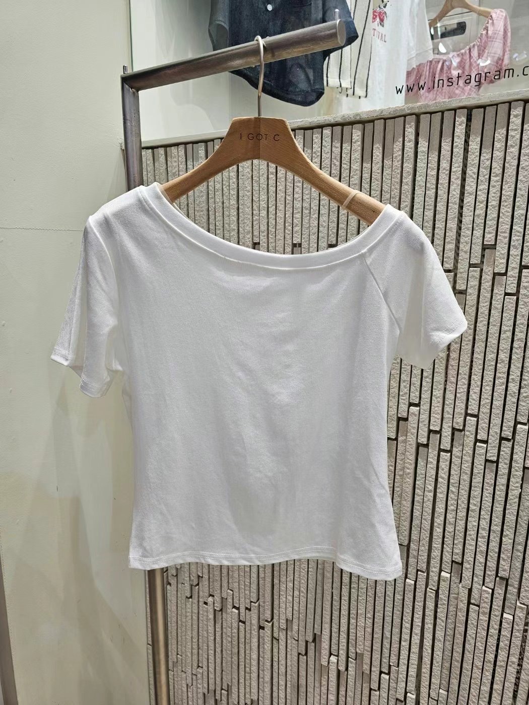 IGOTC-아가씨-T東大門直郵女裝新品25春夏時尚職業真品T恤IGOTC-아가씨-TT恤圖色3