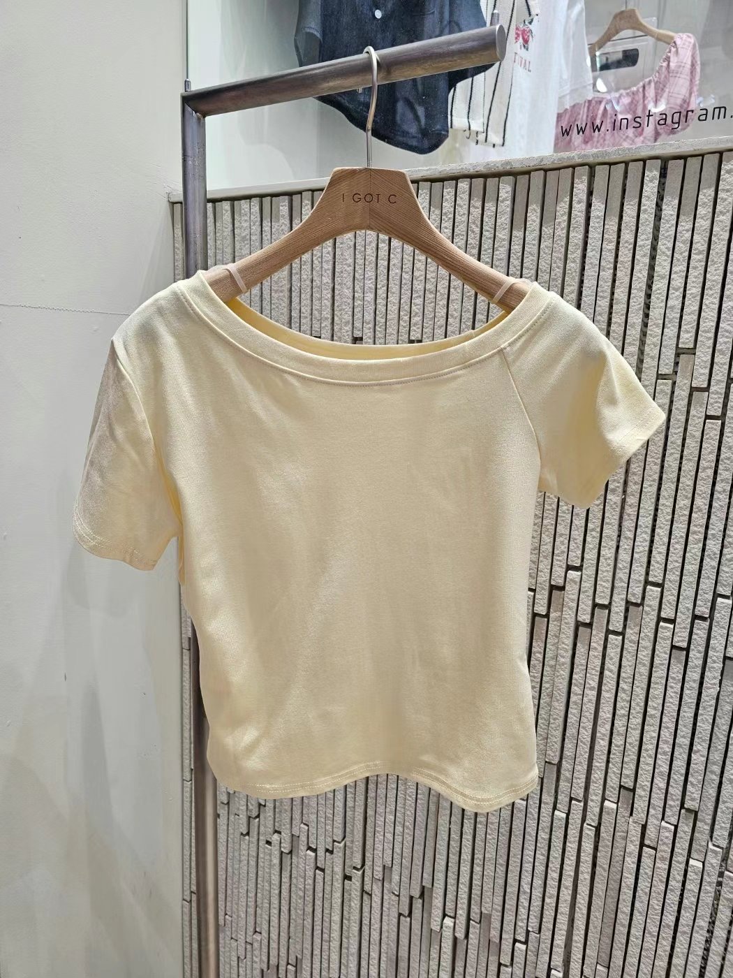 IGOTC-아가씨-T東大門直郵女裝新品25春夏時尚職業真品T恤IGOTC-아가씨-TT恤圖色5