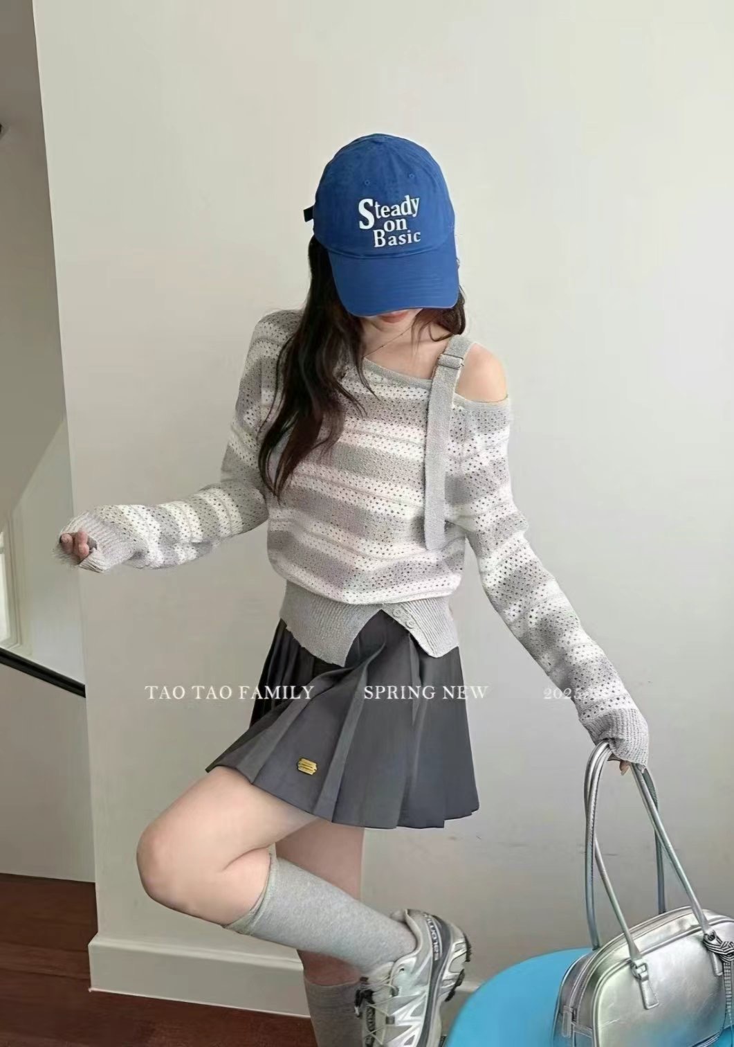IGOTC-아가씨-T東大門實拍女士新款休閑人氣25春夏針織衫IGOTC-아가씨-T針織衫