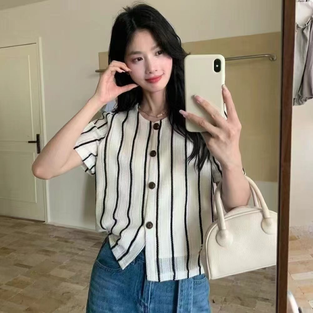 IGOTC-아가씨-T韓國直郵女士新款熱賣時尚推薦襯衫蕾絲衫IGOTC-아가씨-T襯衫/蕾絲衫
