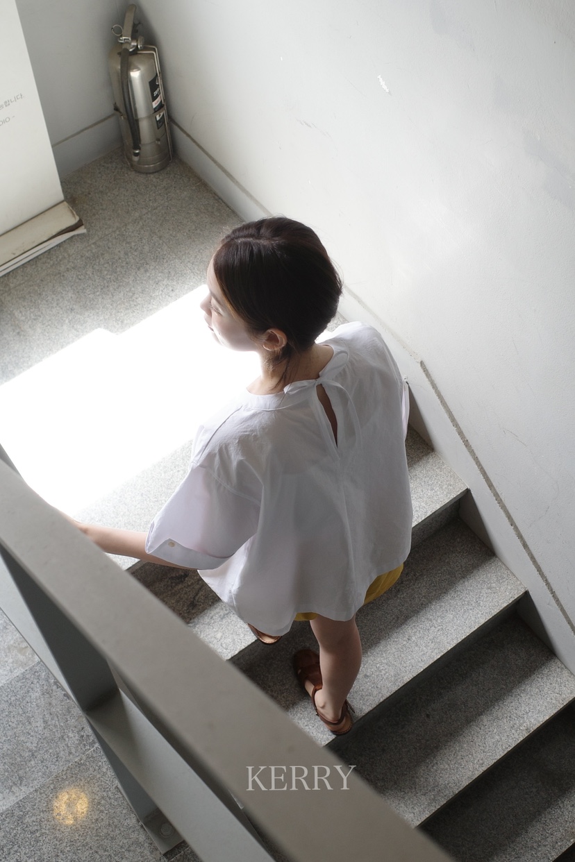KERRY韓國直郵㊣東大門實拍女裝新款推薦休閑人氣襯衫蕾絲衫KERRY襯衫/蕾絲衫