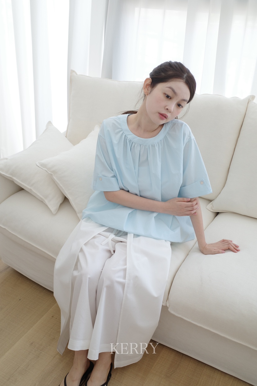 KERRY韓國直郵㊣東大門實拍女裝新款推薦休閑人氣襯衫蕾絲衫KERRY襯衫/蕾絲衫