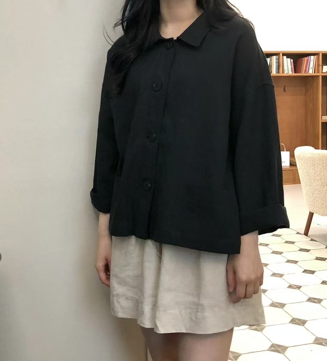 DECEMBER-디셈버-T韓國直郵女裝新品職業熱賣25春夏時尚短褲DECEMBER短褲