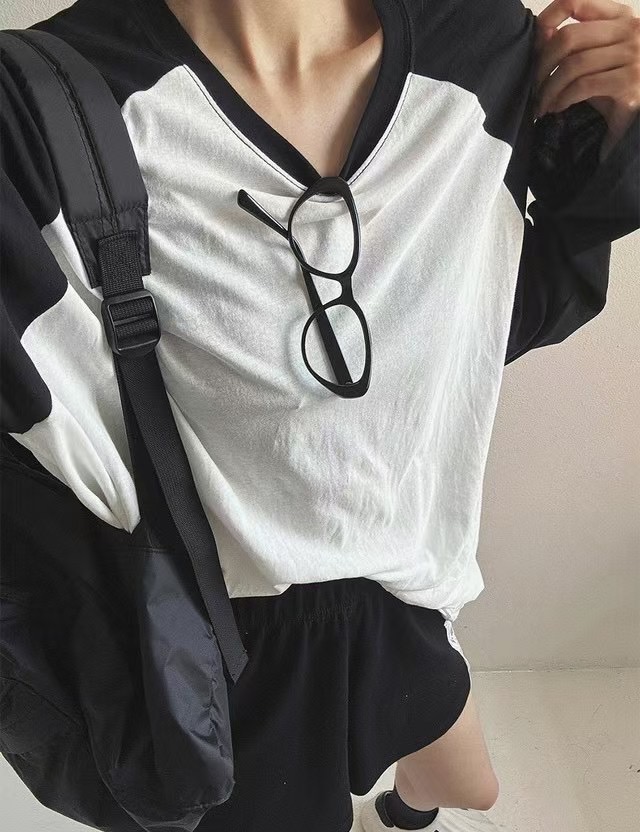 T-HOUSE-티하우스-T東大門直郵女裝新品人氣職業長袖T恤T-HOUSE-티하우스-T長袖T恤
