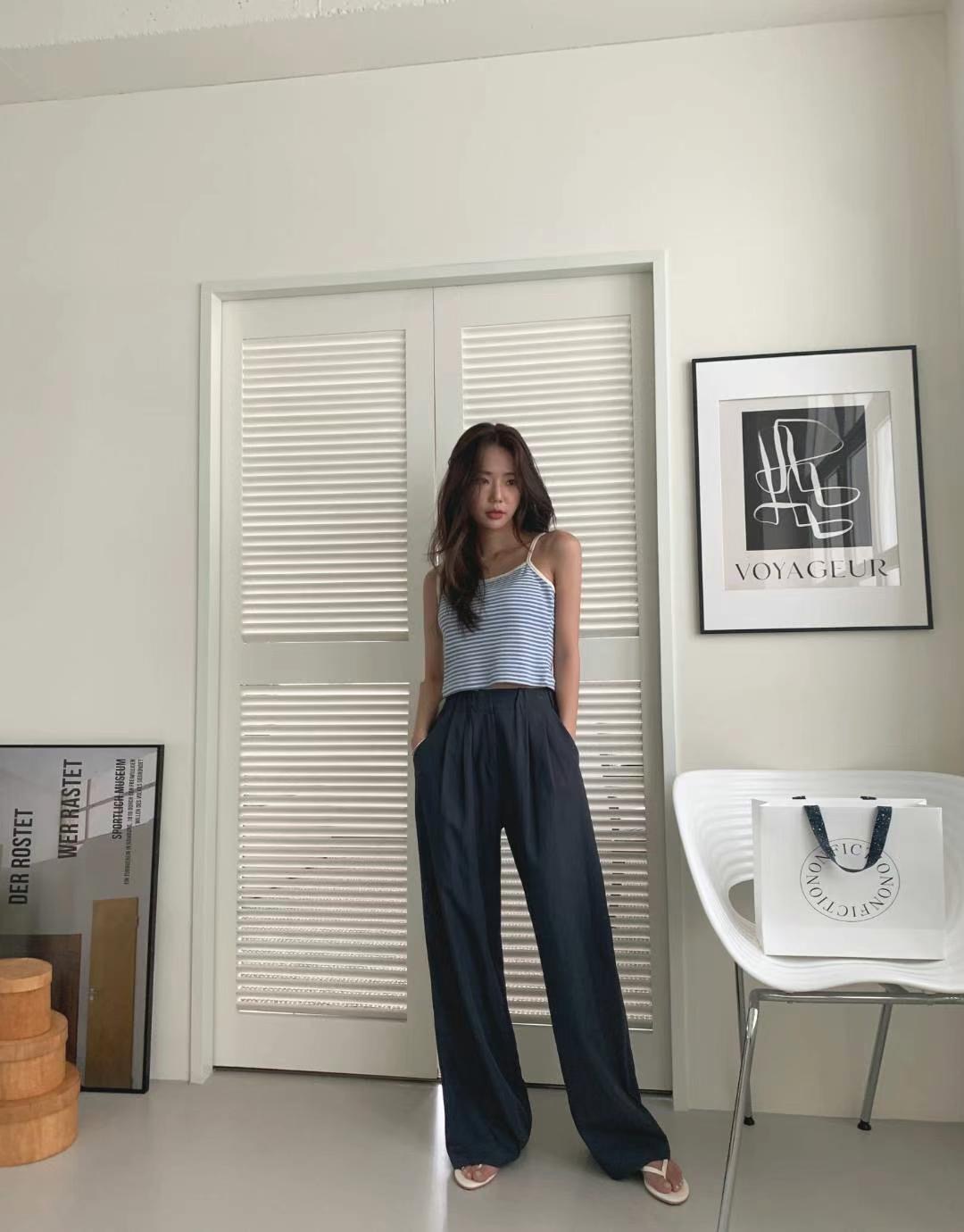 MONOPOLY-모노폴리-T韓國直郵女裝新款熱賣25春夏人氣休閑褲MONO_POLY休閑褲