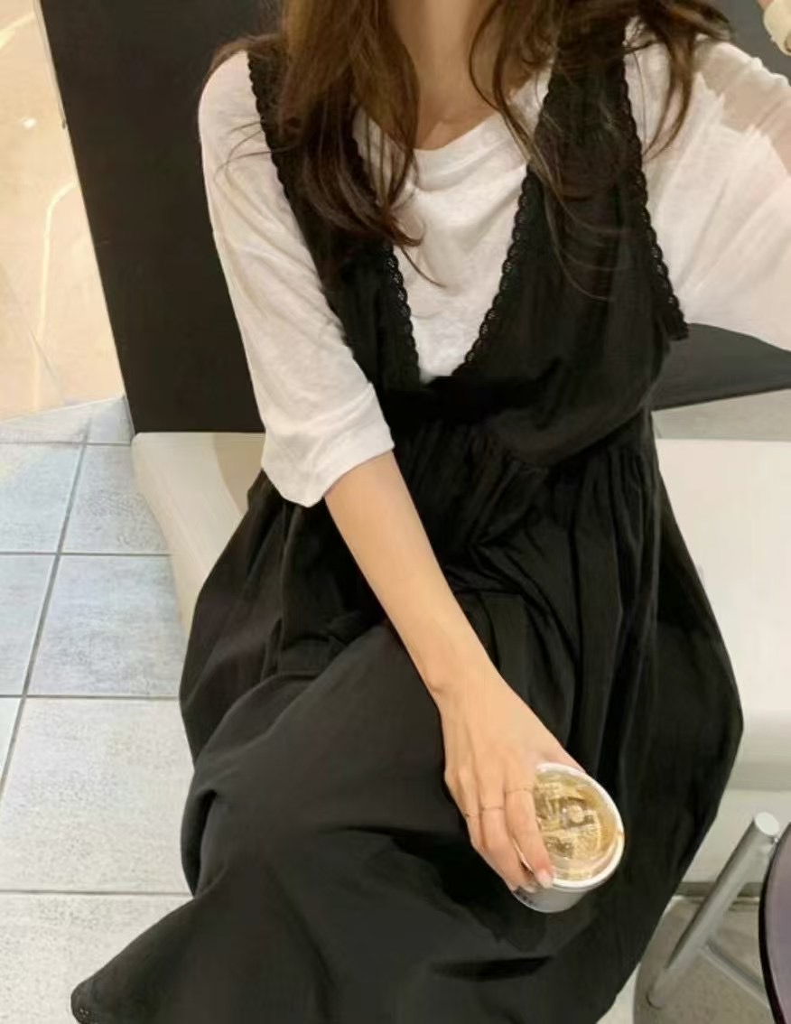 DECEMBER-디셈버-T東大門代購女士新款25春夏人氣時尚連衣裙DECEMBER連衣裙