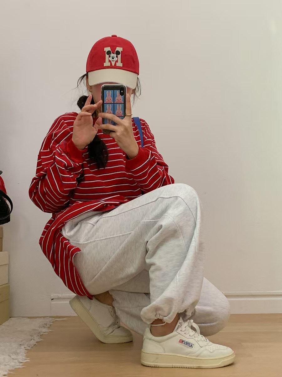 T-HOUSE-티하우스-T東大門代購女士新品推薦25春夏長袖T恤T-HOUSE-티하우스-T長袖T恤