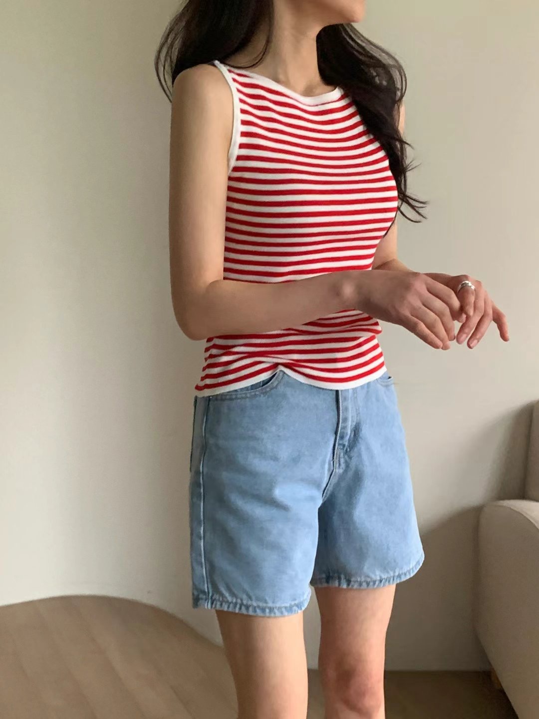 LOOK東大門直郵女裝新款休閑推薦時尚真品25春夏人氣吊帶背心LOOK吊帶/背心