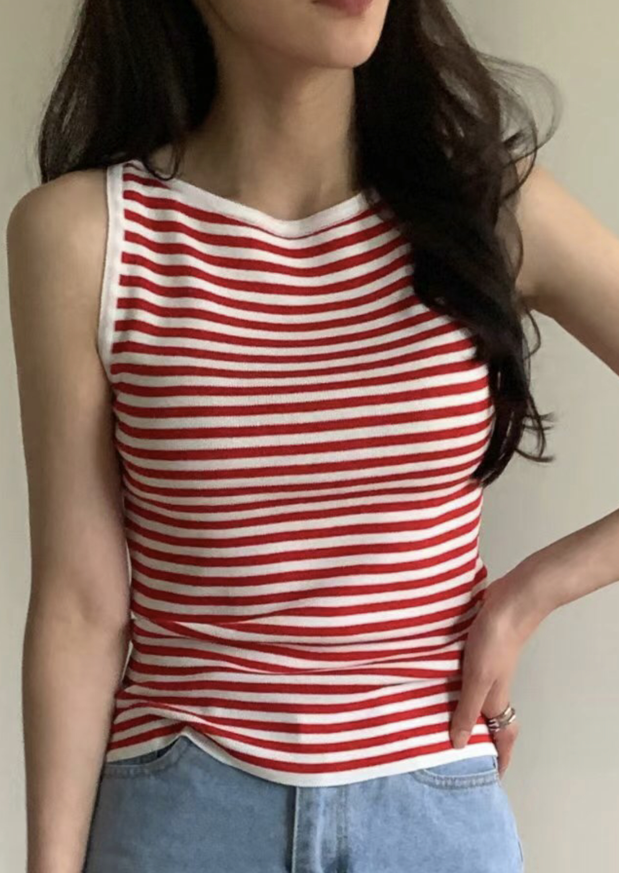 LOOK東大門直郵女裝新款休閑推薦時尚真品25春夏人氣吊帶背心LOOK吊帶/背心圖色3