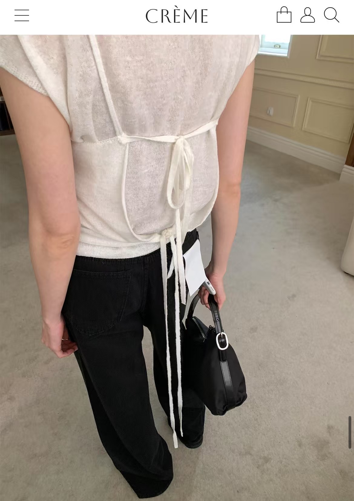 DE ONDO東大門實拍女士新款休閑熱賣真品25春夏吊帶背心緊身DE ONDO吊帶/背心