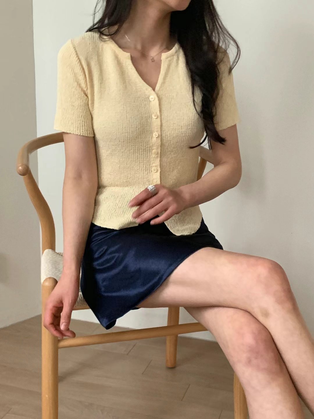 LOOK東大門實拍女士新品真品25春夏推薦時尚熱賣休閑針織衫LOOK針織衫