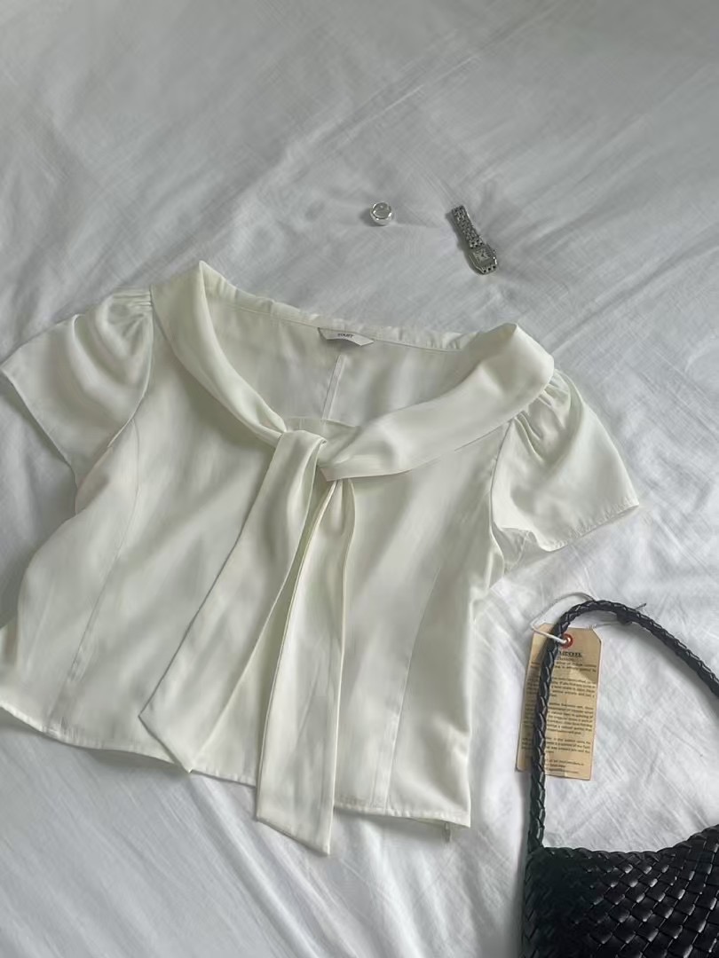 TOUST韓國代購女士新款25春夏真品休閑時尚熱賣人氣襯衫蕾絲衫TOUST襯衫/蕾絲衫