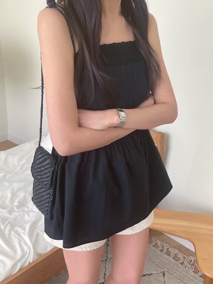 TOUST韓國直郵女裝新款熱賣推薦25春夏休閑時尚職業吊帶背心TOUST吊帶/背心圖色2