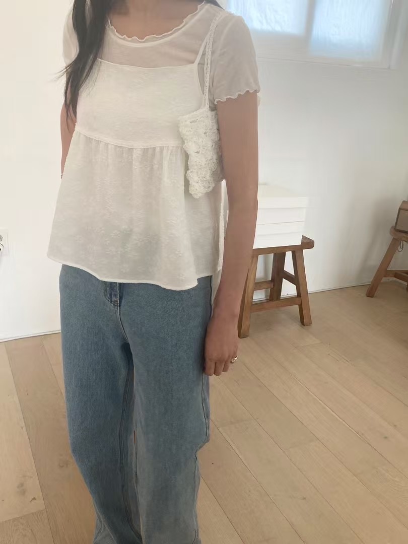 TOUST東大門直郵女裝新品休閑真品時尚推薦25春夏熱賣吊帶背心TOUST吊帶/背心