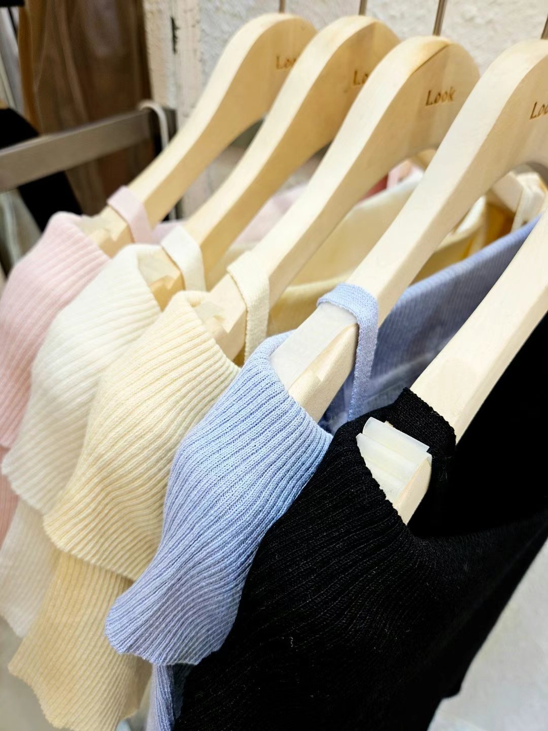 LOOK韓國代購女士新品人氣熱賣職業真品推薦25春夏時尚針織衫LOOK針織衫
