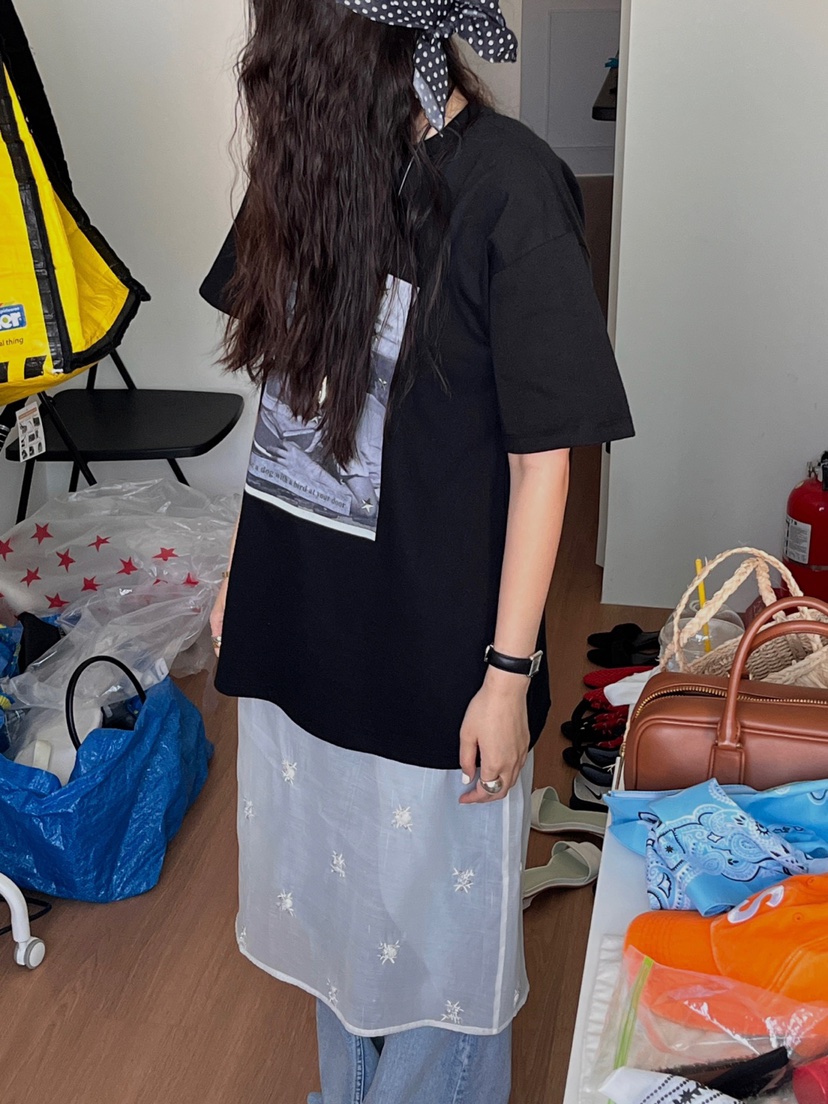 MADE-P東大門代購女裝新款職業時尚25春夏休閑半身裙中短裙MADE-P半身裙/中短裙